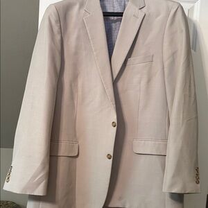 Saddlebred Navy and Cream Checkered Blazer